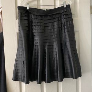 Bcbg faux leather skirt